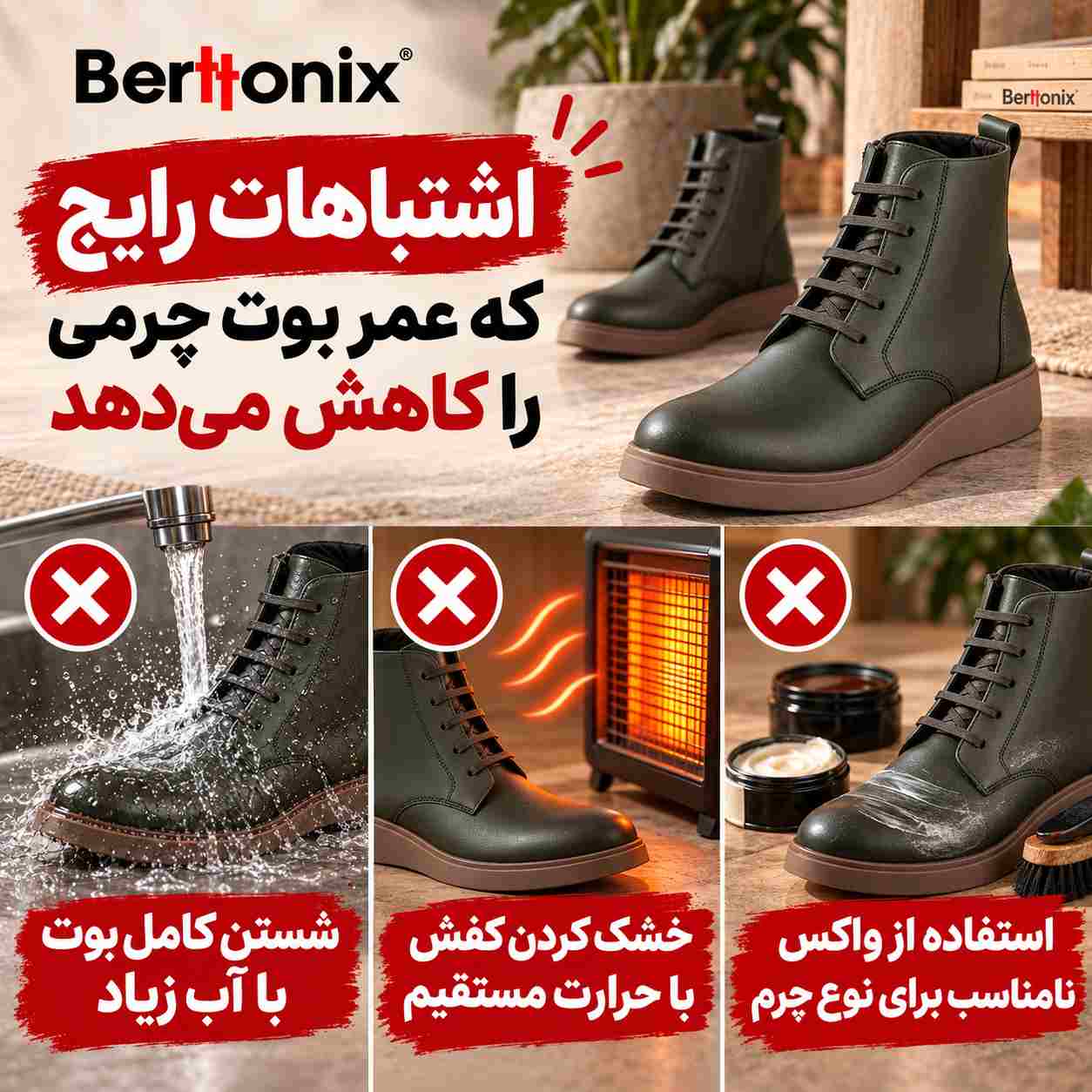 اشتباهات رایج که عمر بوت را کاهش می دهد