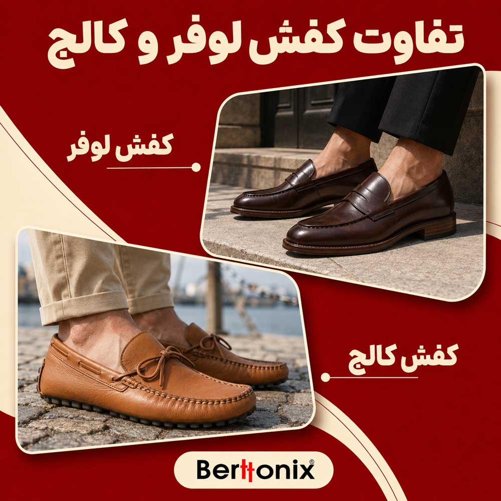 تفاوت کفش لوفر و کالج