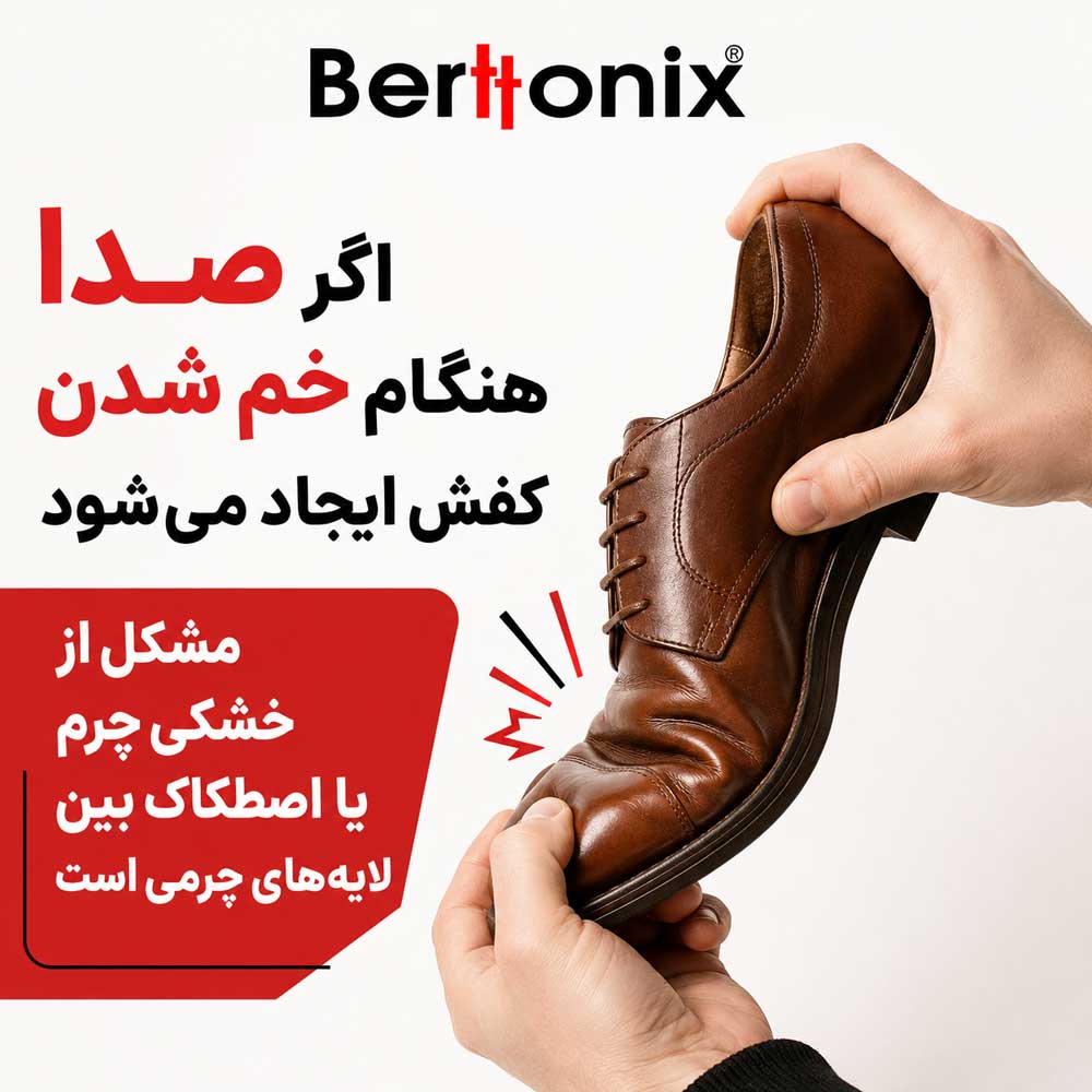 چطور بفهمیم صدای کفش چرم از کدام قسمت است؟